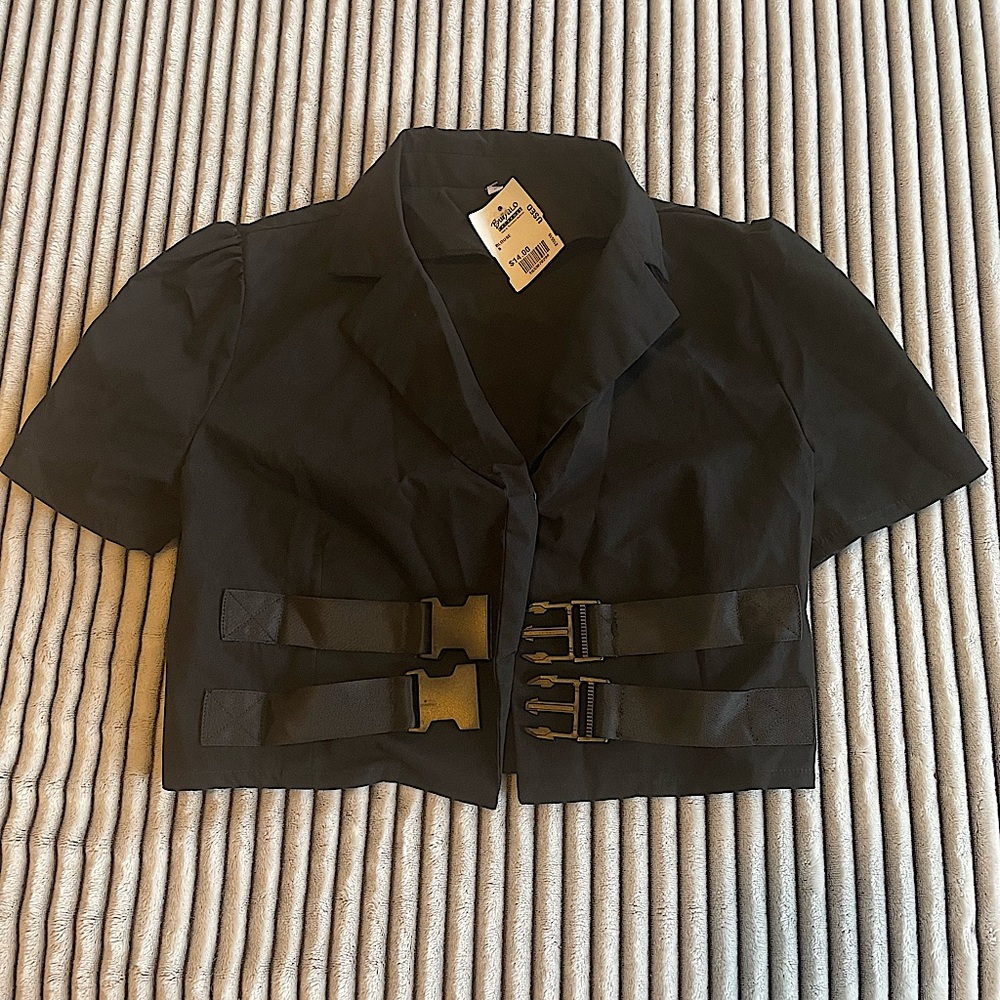 Trifled top from Buffalo Exchange size small